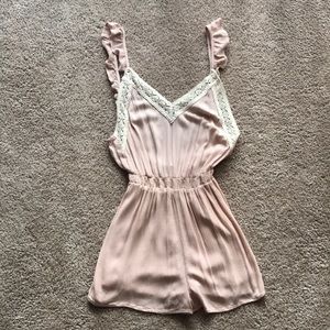 PacSun Open Back Romper